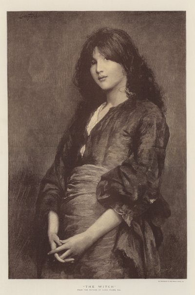 Cadı by Samuel Luke Fildes